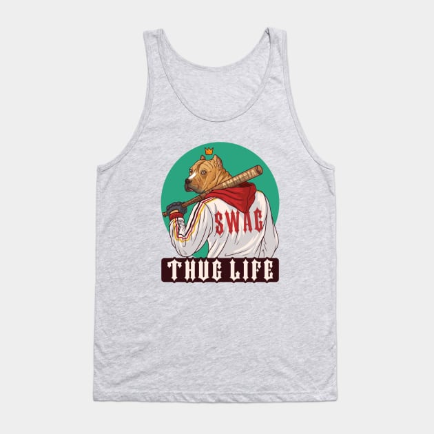 Thug Life Tank Top by Mako Design 